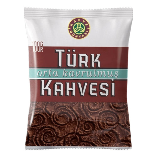 Kahve Dunyasi Turkish Coffee Medium Roasted 100GR
