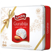 SUNDAY Gurabia w/ Almonds 360g (TIN BOX)