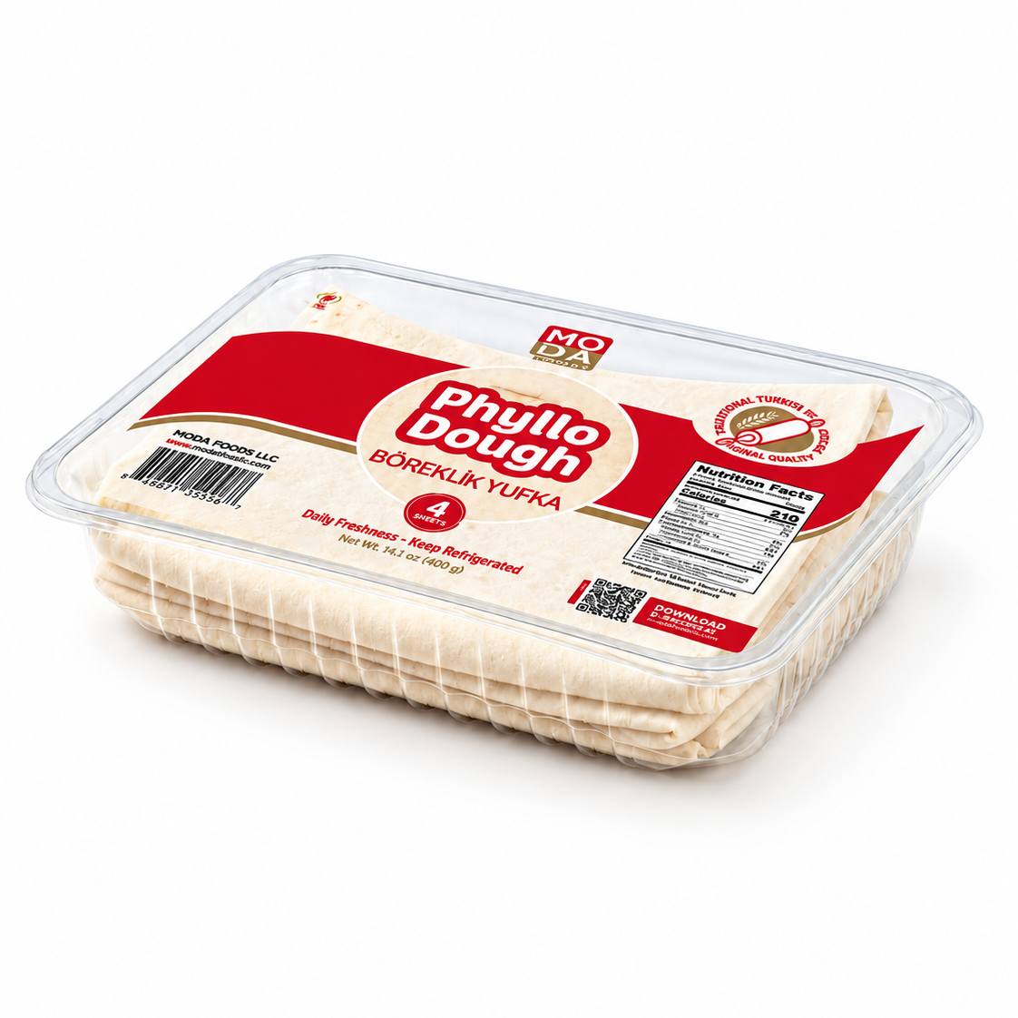 Phyllo Dough, Round - Boreklik Yufka