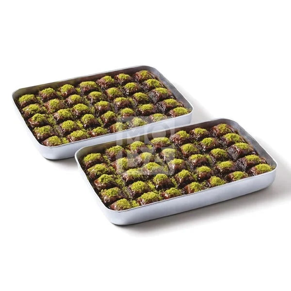Chocolate with Pistachio - Fıstıklı Cikolatalı Baklava
