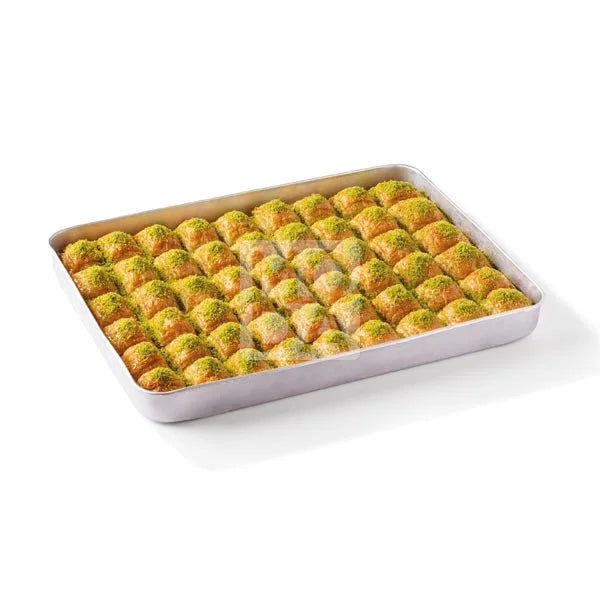 Square Slice with Pistachio - Fıstıklı Kare Dilim Baklava