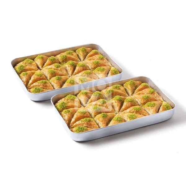 Triangle Slice with Pistachio - Fıstıklı Ücgen Dilim Baklava