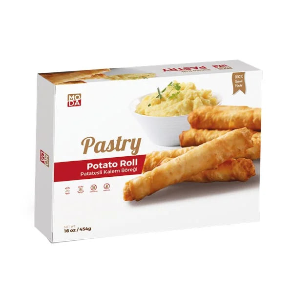 Mozzarella & Potato Pastry Rolls - Mozzarella ve Patatesli Rulo Börek