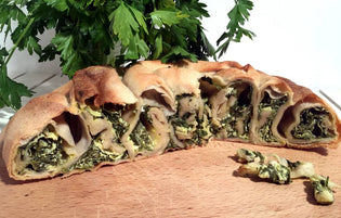 Moda Hand-Rolled Pie w/Spinach & Cheese 850g