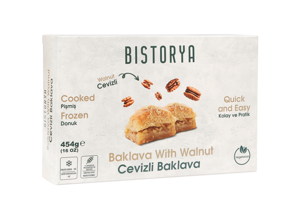 Bistorya Baklava w/Double Walnut 16oz (454g)