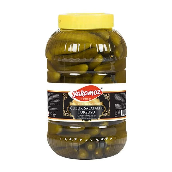 Yakamoz, Pickles, Gherkins(Cubuk Salatalik), No. 2, Pet Jar, 5lt