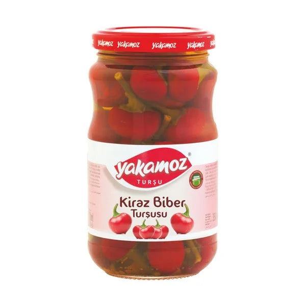 Yakamoz Red Cherry Peppers Pickles 370 ml