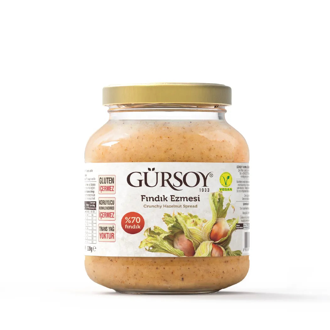 Gursoy Crunchy Hazelnut Spread 320G
