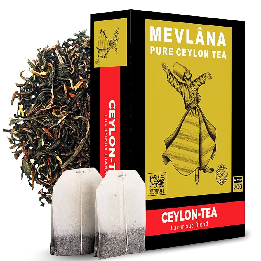 Mevlana Ceylon Black Tea Bags (100 bags)