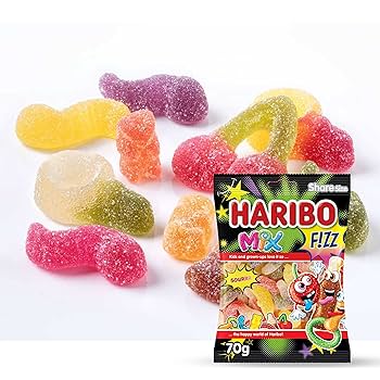 Haribo Fizz Mix 70gr