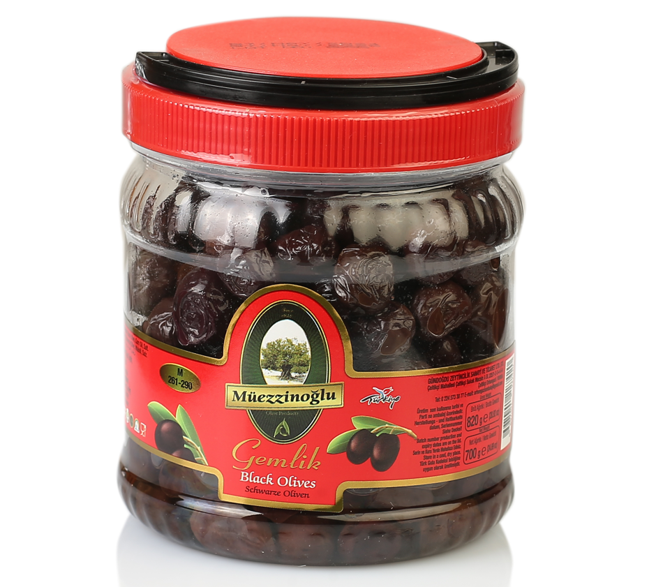 Muezzinoglu Black Olives (M Size)820g