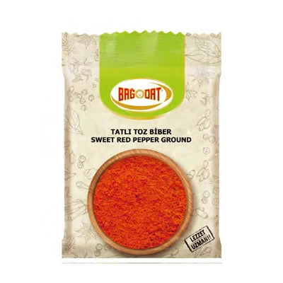 Bagdat, Bag Retail Sweet Red Pepper Ground 200gr