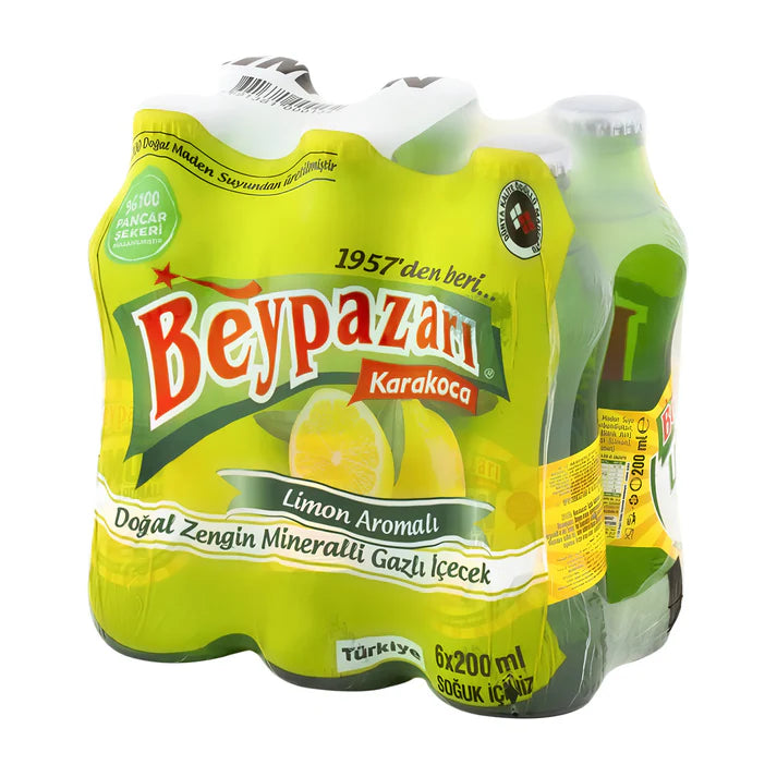 Beypazari Mineral Water Lemon Flavored 6/200ml