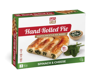 Moda Hand-Rolled Pie w/Spinach & Cheese 850g