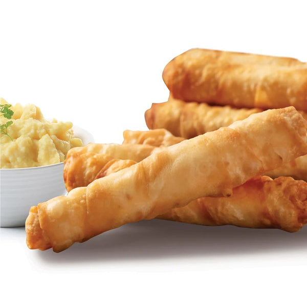 Mozzarella & Potato Pastry Rolls - Mozzarella ve Patatesli Rulo Börek
