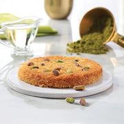 Kunefe Pistachio with Syrup - Şerbetli Fıstıklı Künefe