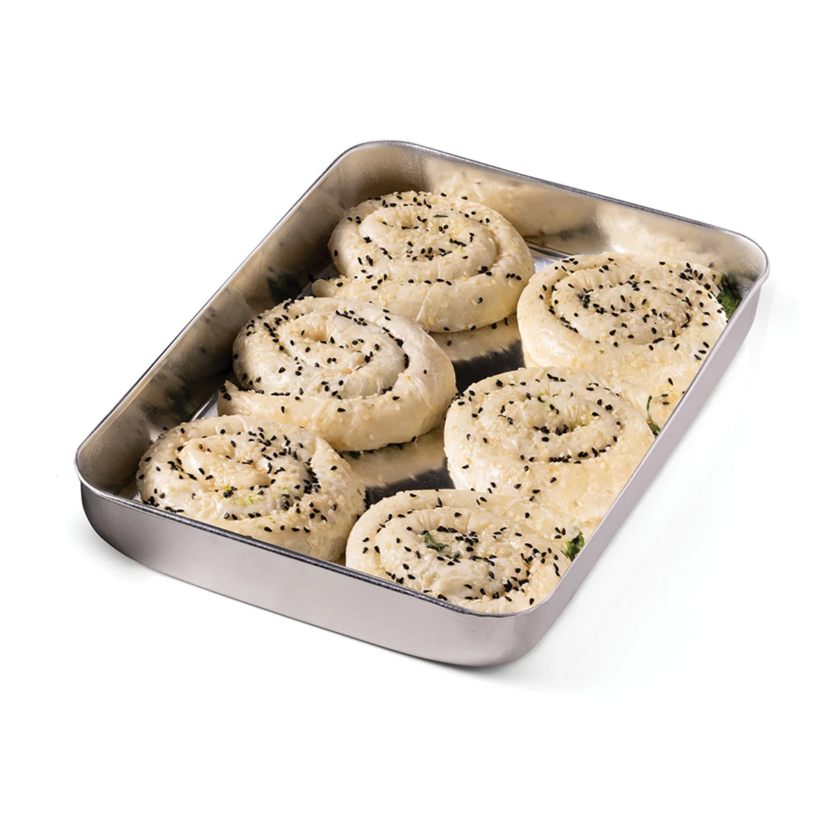 Mini Spiral Pie with Spinach, 4” - Ispanaklı Mini Spiral Börek