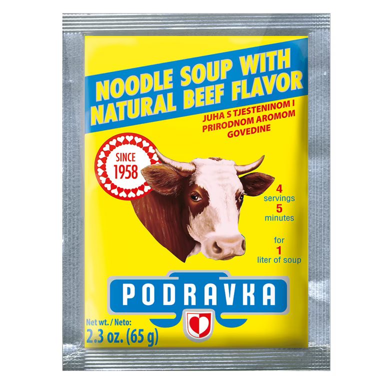 Podravka Soup Beef Noodle 62g