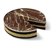 Dubai Cheesecake (Pre-sliced) - Dubai Cikolatalı Cheesecake