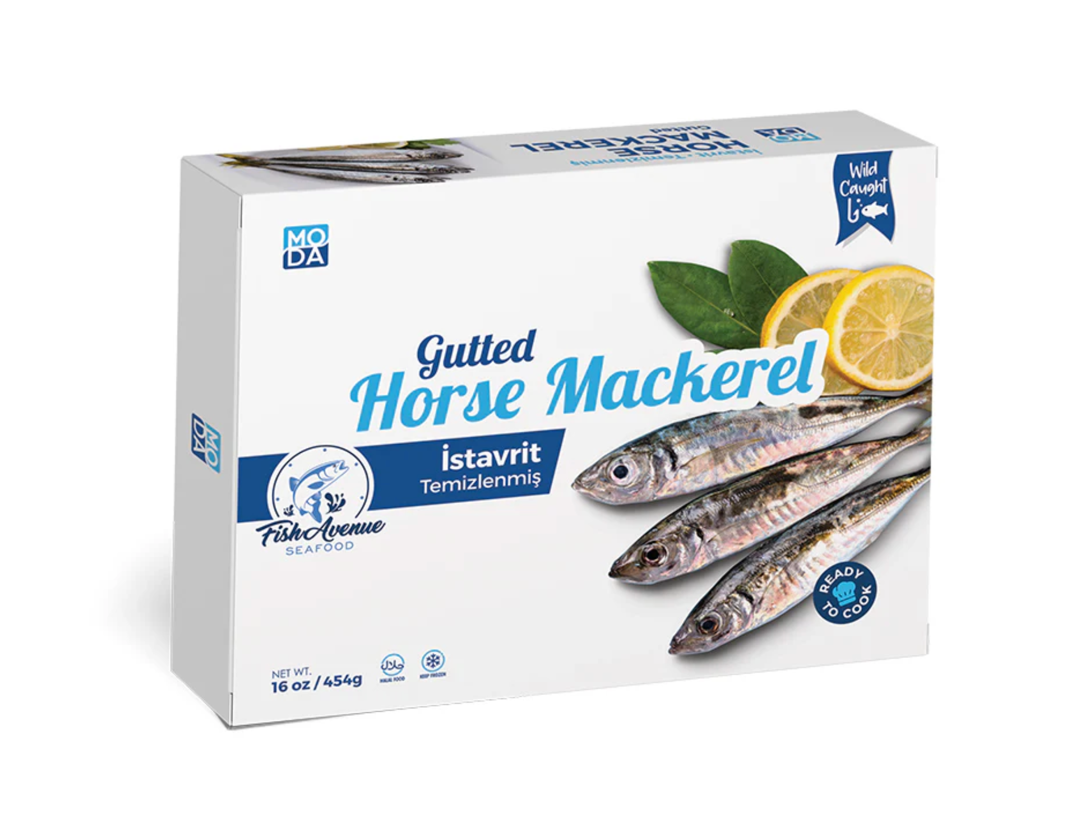 Horse Mackerel - Gutted İstavrit İçi Temizlenmiş