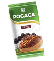 Pogaca with Olive - Zeytinli Poğaça (Fully-Baked)