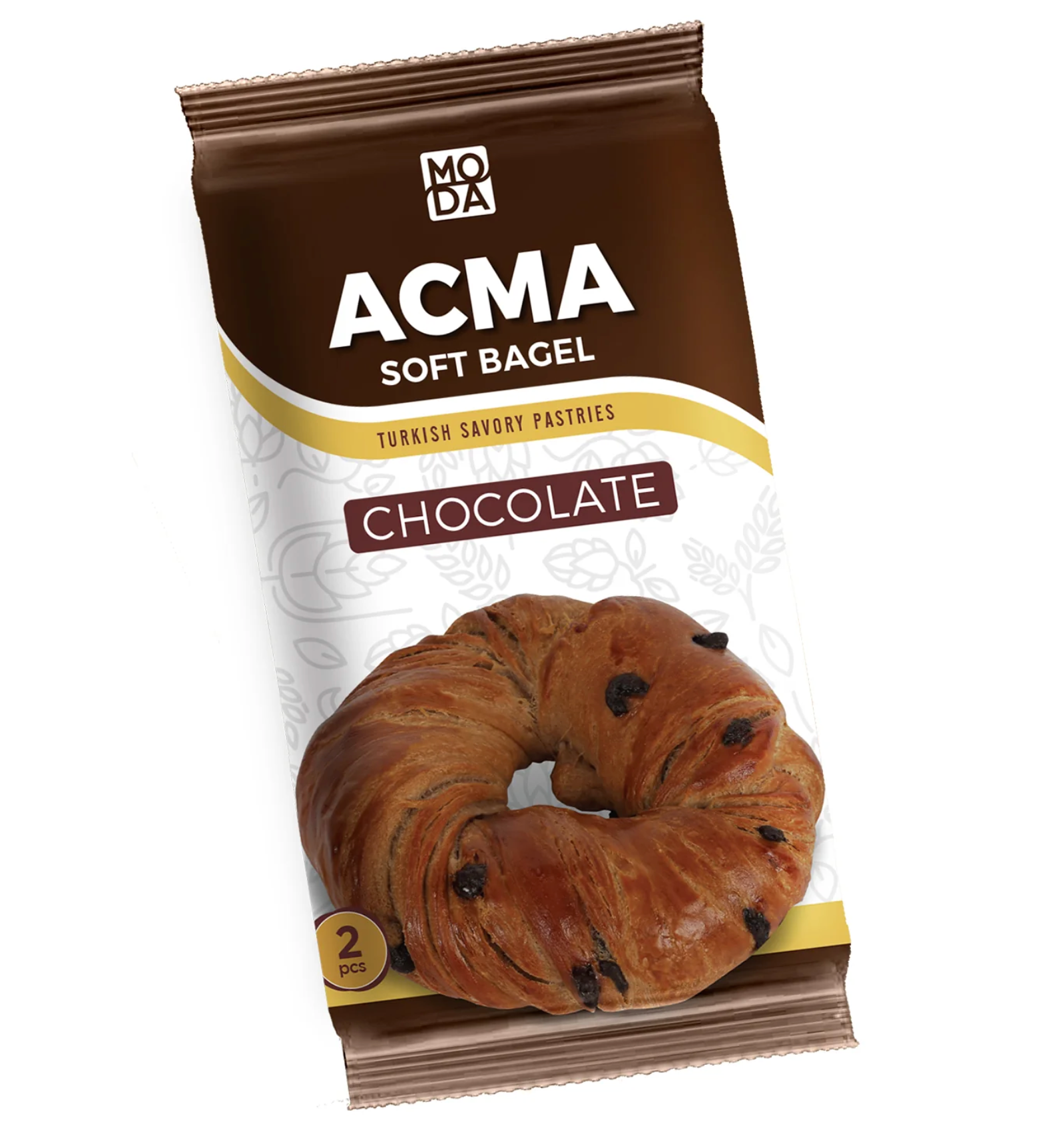 Acma with Chocolate - Çikolatalı Açma (Fully-Baked)