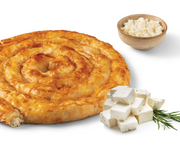 Spiral Pie, White Cheese - Beyaz Peynirli Tepsi Böreği
