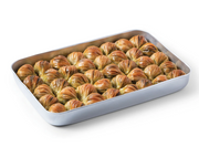 Moda Mussel Shape Baklava w/Pistachio 40pcs, 2.75lbs (1250g) Fıstıklı Midye Baklava