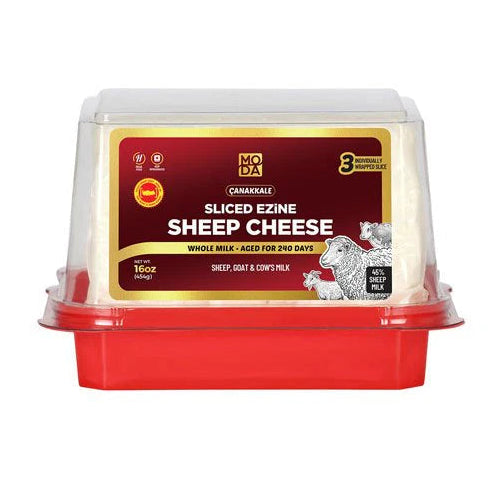 Sliced Ezine Sheep Cheese - Ezine Koyun Peyniri