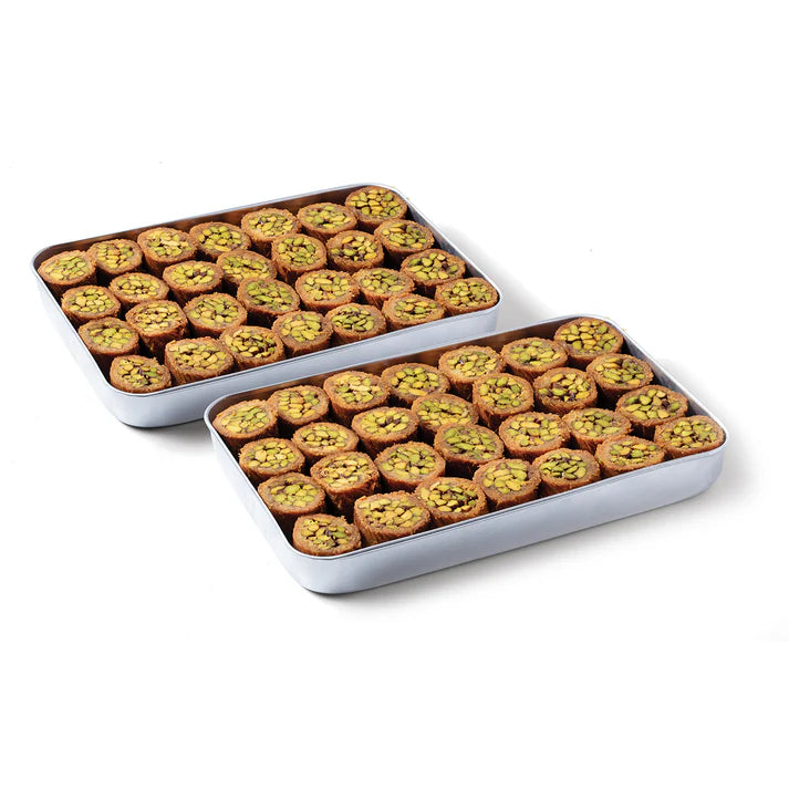 Halep Burma with Pistachio - Fıstıklı Halep Burma Kadayıf