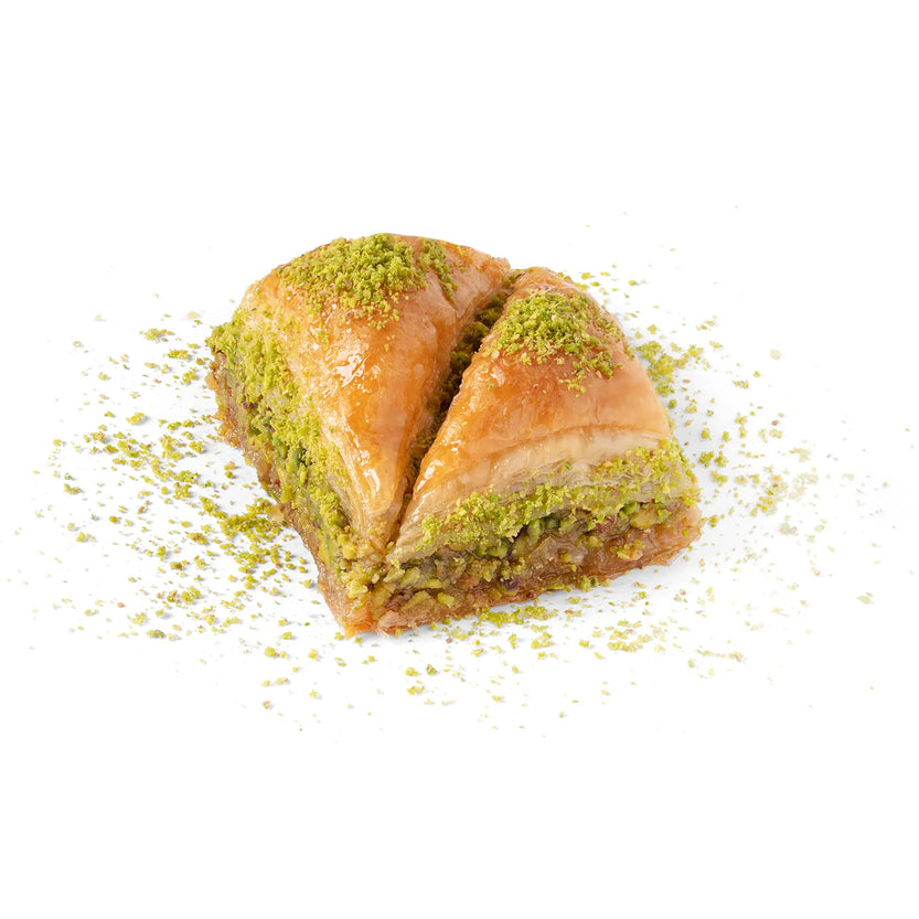 Triangle Slice with Pistachio - Fıstıklı Ücgen Dilim Baklava