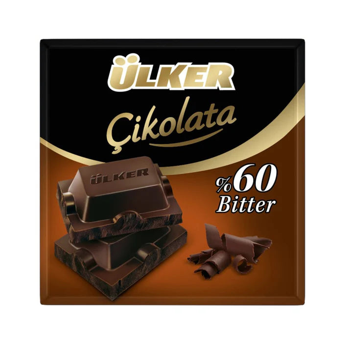 Ulker Bitter Square Chocolate 60gr