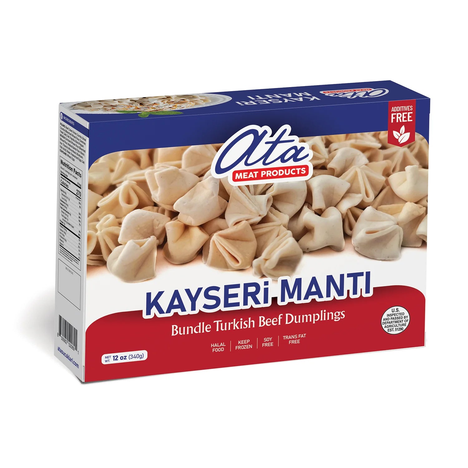 Kayseri Mantı Beef Dumplings