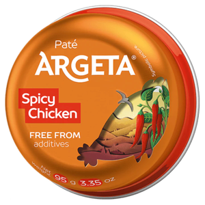 Argeta Spicy Chicken Spread Pate 95g