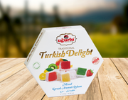 Ugurlu Turkish Delight w/Mix Fruit Flavored 250g