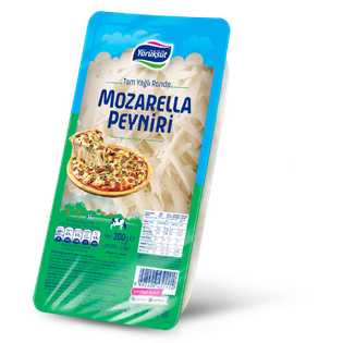 Yoruksut Shredded Mozarella Cheese 200gr