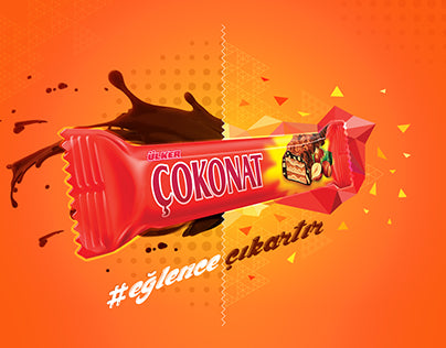 Ulker Cokonat Wafers w/Hazelnut and Chocolate 33gr