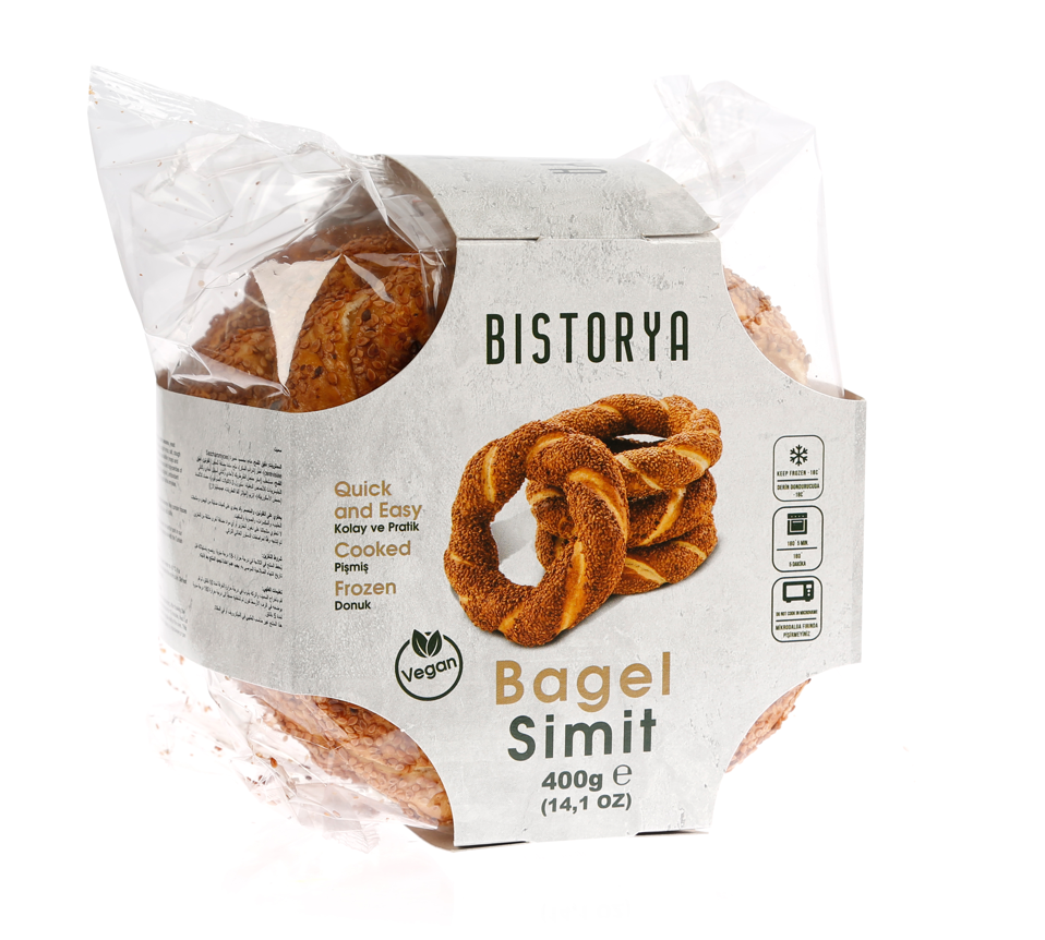 Bistorya Plain Simit, 4pcs 14.1oz (400g)