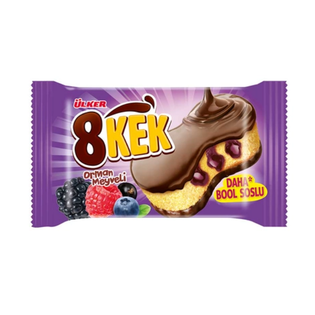 Ulker 8Cake w/Forest Fruit 55gr