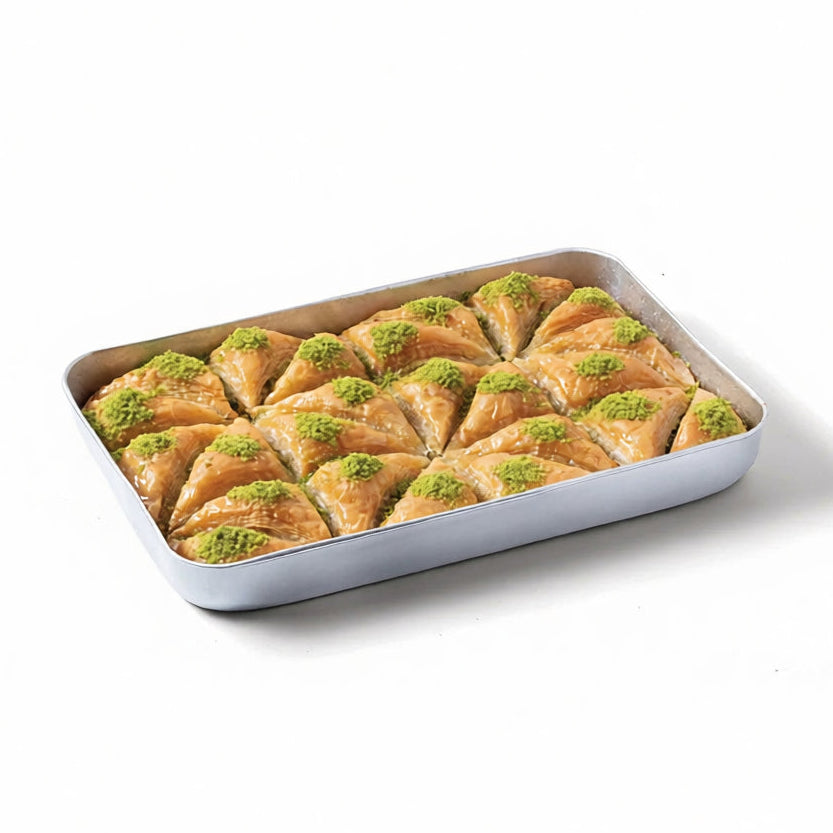 Triangle Slice with Pistachio - Fıstıklı Ücgen Dilim Baklava