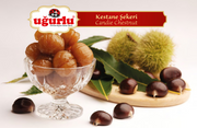 Ugurlu Sweet Candied Chestnuts, Glass Jar 700gr