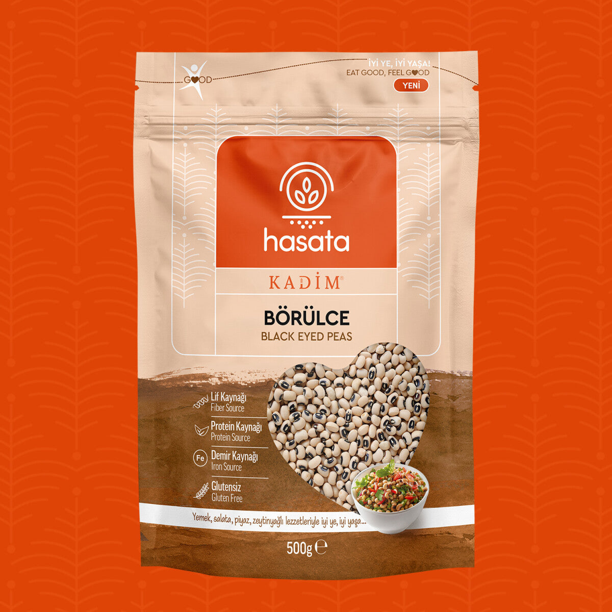 Hasata Black Eyed Pea 500g