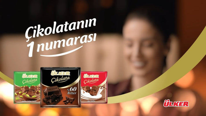 Ulker Bitter Square Chocolate 60gr