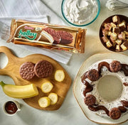 Ulker Halley Chocolate Covered Biscuit filled w/Marshmallow 240gr