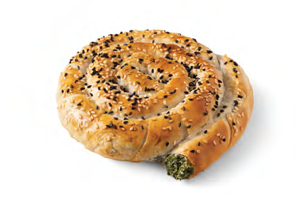 Classic Pie with Spinach and Cheese, 7” - Ispanaklı ve Peynirli Klasik Börek