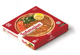 Beef Lahmajun, Hot - Acılı Lahmacun