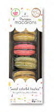 Mixed Macaron Pack Like 1 (Pistachio-Banana-Strawberry) - Karışık Makaron Paketi (Fıstık-Muz-Çilek)