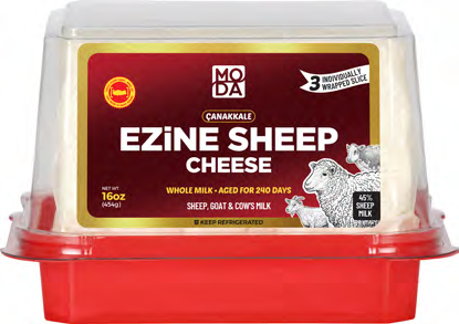 Sliced Ezine Sheep Cheese - Ezine Koyun Peyniri