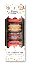 Mixed Macaron Pack Like 2 (Chocolate-Raspberry-Vanilla) - Karışık Makaron Paketi (Çikolata-Ahududu-Vanilya)