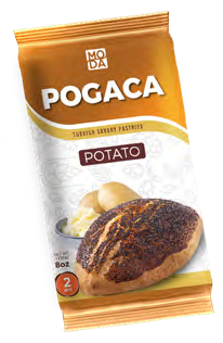 Pogaca with Potato - Patatesli Poğaça (Fully-Baked)